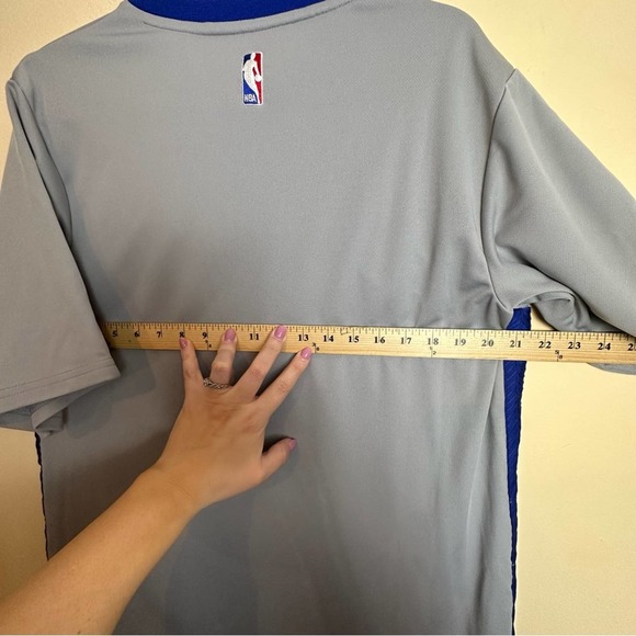 Adidas NEW Men's NBA Swingman Alternate Gray Jersey  Shirt Brooklyn Nets Medium - Picture 10 of 11